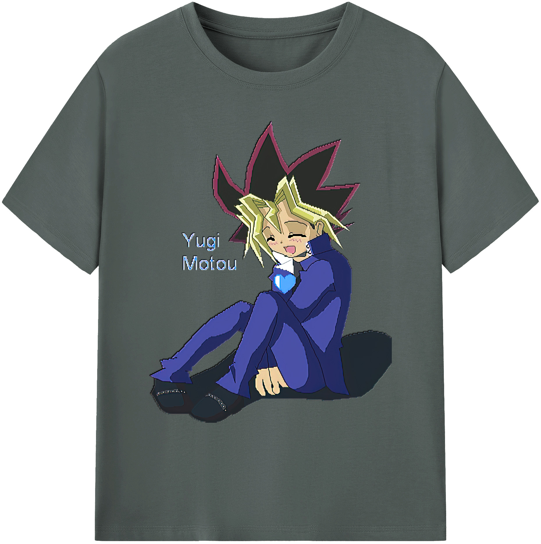 （画像用） 遊☆戯☆王 Yu-Gi-Oh! 綿100％ メンズ半袖Tシャツ｜肌触りやわらか＆通気性